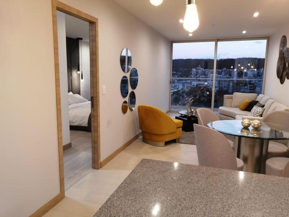 Suite Apartameto 1606 Espectacular Vista La Carolina, Piso 16 One - Quito Luaran gambar